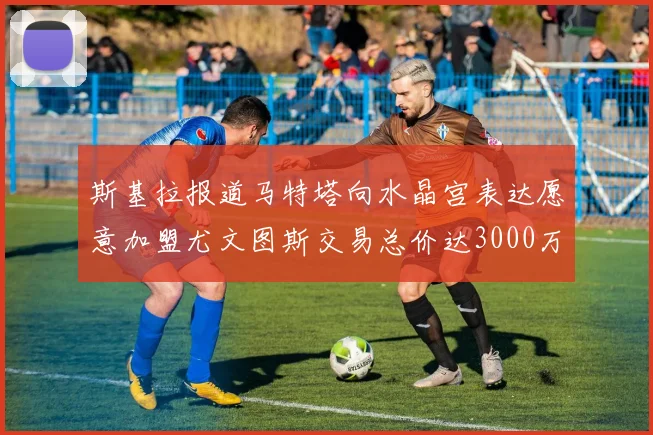 斯基拉报道马特塔向水晶宫表达愿意加盟尤文图斯交易总价达3000万欧元